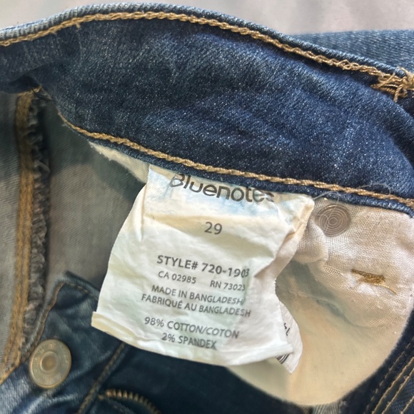 Bluenotes Jean Shorts - Picture 3 of 4